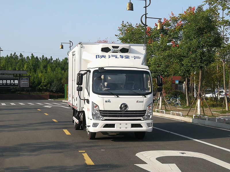 国六陕汽德龙160马力冷藏车